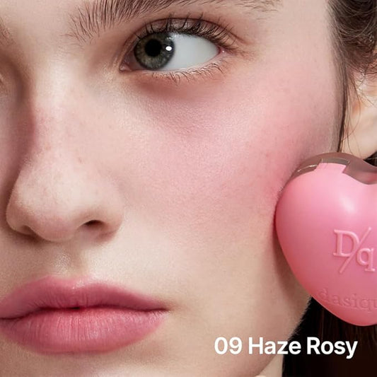 dasique Souffle Color Pot #14 Coldest Plum – Makeup Blush, Buildable Silky-Smooth Texture, Build-In Mini Brush, Multi-Use For Cheek and Lip