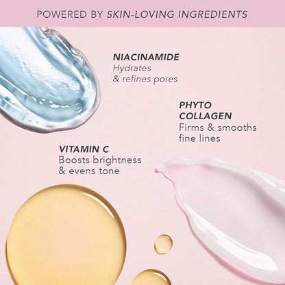 Doll 10 TCE Liquid Filter – CC Cream Foundation - Liquid Foundation - Lightweight Tinted Moisturizer & Skin Tint - Blurs Pores & Fine Lines - Vegan - Clean Makeup - [Light/Medium] - 30 Day Supply