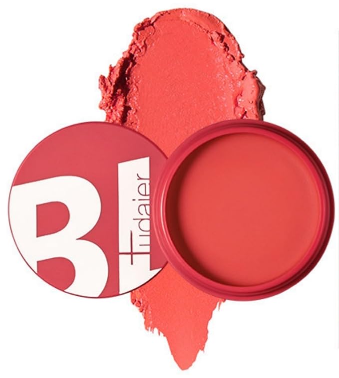 MAEPEOR Cream Blush 9 Color High-Pigmented Smooth Buildable Face Blush Long-Lasting Natural Look Blusher (Color 07)
