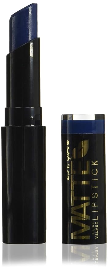 L.A. Girl Matte Flat Velvet Lipstick, Blue Valentine, 0.1 Ounce (GLC825)
