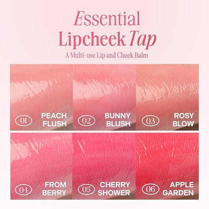 [Bundle] CLIO Essential Lip & Cheek Tap 02 Bunny Flush + Kill Cover Founwear Cushion The Original 23N