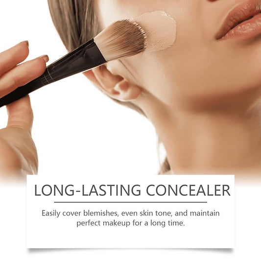 TLM Foundation Color Changing, Flawless Full Coverage Natural Color Warm Complexion Moisturizing Foundation.