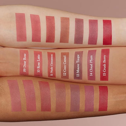 dasique Cream De Rose Tint (13 Mauve Taupe) | AMAZON US ONLY | Velvet Cream Matte Lip Stain, Infused with Rose Water | Vegan