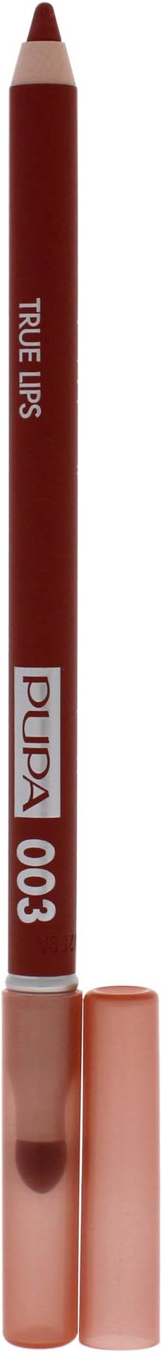 Pupa Milano True Lips Lip Liner Smudger Pencil, No. 03 Golden Buiscuit, 0.04 Ounce