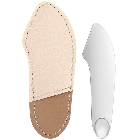 POPETPOP Makeup Spatula Foundation Spatula- Korean Cosmetic Spatula, Stainless Steel Facial Spatula Professional Foundation Palette Mixer Facial Cosmetic Makeup Tool