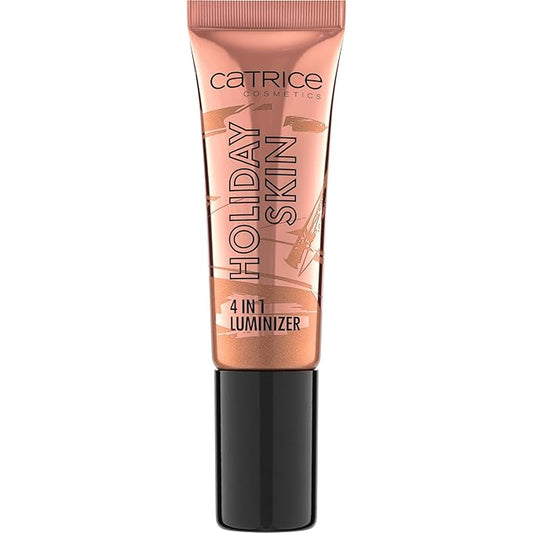 Catrice | Holiday Skin 4-in-1 Luminizer | Liquid Bronzer, Contour, Highlight & Blush for Radiant & Glowy Skin | Vegan & Cruelty Free