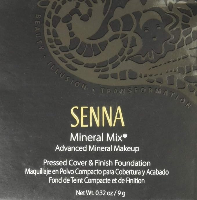 Cosmetics Mineral Mix Pressed Foundation, Tan, 0.32 Ounce