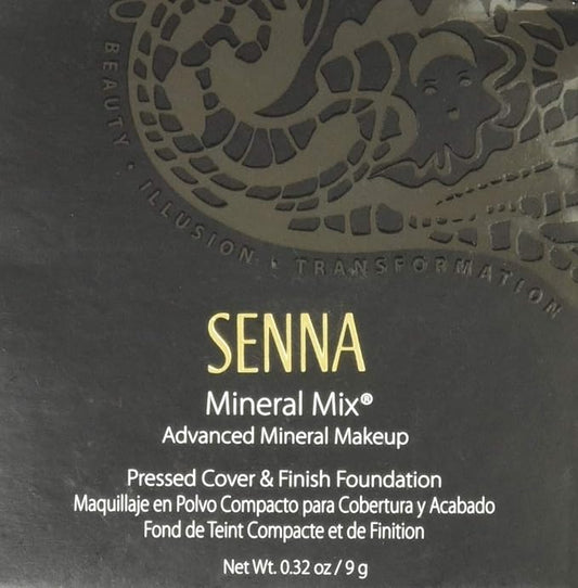 Cosmetics Mineral Mix Pressed Foundation, Tan, 0.32 Ounce