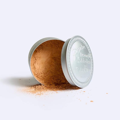 T. LeClerc Loose Facial Powder - Face Makeup Setting Powder Longwear, Blendable Mineral Minimizes Pores & Perfects Skin Tones Blurs Fine Lines Foundation, Concealer, Smoothes, Mattifies (Cannelle)