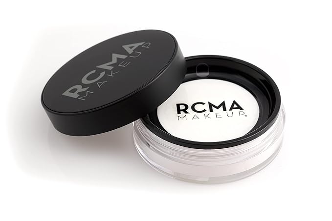 RCMA Makeup Premiere No Color Loose Powder | Setting Face Powder | Talc Free | Vegan | Flawless Finish | Professional Makeup | Blurring Smoothing Effect