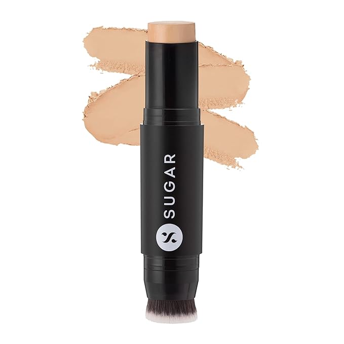 Sugar Cosmetics Ace Of Face Foundation Stick30 Chococcino (Medium, Warm Undertone) Full Coverage Waterproof Matte Finish