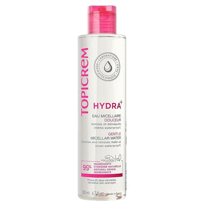 Topicrem Essentials Gentle Cleansing Water Face & Eyes 200 Ml