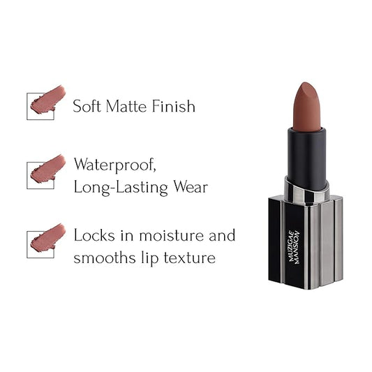 MUZIGAE MANISON City Chic Trio - 02 Maxi | Objet water 01 Signature & 02 Spicy & Moodwear Blur 02 Maxi | K-Beauty Lip Stain Matte Lipstick