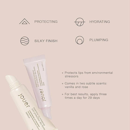 Jouer Be Loud Blush & Bloom Cheek + Lip & Vanilla Lip Enhancer Bundle