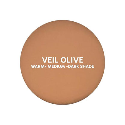PRIMROSE PICTURE PERFECT FOUNDATION, Medium to Full Coverage with Flawless Finish, Paraben Free, Cruelty Free, Made in the USA. 0.42 oz/12 g (Veil Olive)