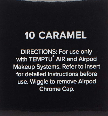 TEMPTU Perfect Canvas Airbrush Foundation Airpod: Anti-Aging Long-Wear Makeup, Buildable Coverage Semi-Matte, Natural Finish