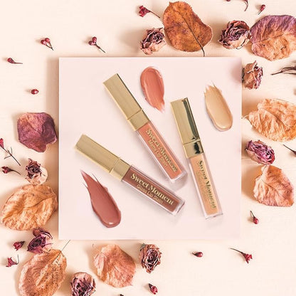 Sistar Sweet Moments Gloss Lip Stain Long-Lasting Glossy Finish Vivid High Pigment Colors Smooth and Sweet 1.5 mL / 0.05 fl. oz. (Nude Peach)