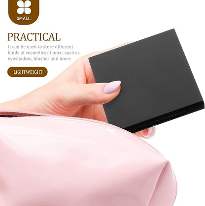 1 Set highlighter empty magnetic palette sample holder Eyeshadow Pallet with Mirror pallet empty eyeshadow pans blush cosmetic Packing box eyeshadow palette