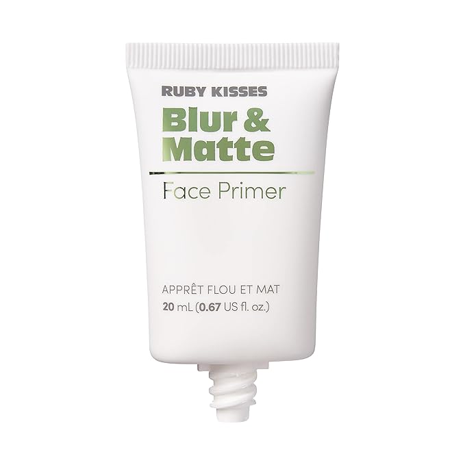 Ruby Kisses Never Touch Up Face Primer Mattifying, Even finish, Velvety-smooth, Oil-Free RFP01 (Fresh All Day)