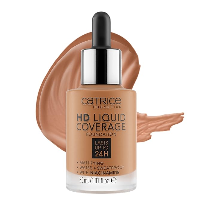 Catrice | HD Foundation 80 & Liquid Camouflage Concealer 60 Bundle | Full Coverage Makeup | Vegan & Cruelty Free