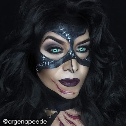 Mehron Makeup CreamBlend Stick | Face Paint, Body Paint, & Foundation Cream Makeup | Perfect for Halloween .75 oz (21 g) (Black)