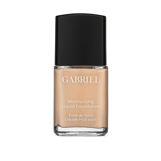 Gabriel Cosmetics Liquid Foundation, Organic Formula -Cool Beige, 1 fl oz