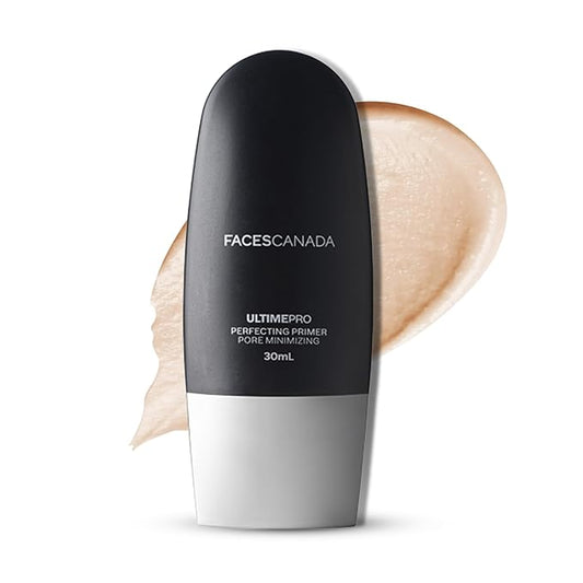 Ultime Pro Perfecting Face Primer | Lightweight & Pore Minimizing | Makes Makeup Long Lasting | Oil Free Matte Primer | 1.01 Fl oz (30ml)