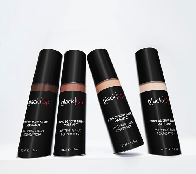 black Up Matifying Fluid Foundation NFL12