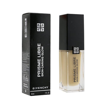 Prisme Libre Skin-Caring Glow Foundation - 1-W105 Fair with Warm Yellow Undertones by Givenchy for Women - 1 oz Foundation