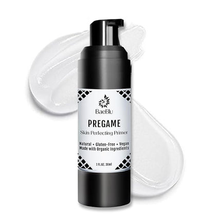 Organic Face Primer, Perfects Skin, Extends Makeup Wear Time, Silicone-Free, Gluten-Free