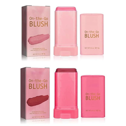 Rare Beauty Liquid Blush Stick Cream Blusher, On-The-Go Blush Brushes for Makeup Cheeks, Suitable for All Skin Types (pink)