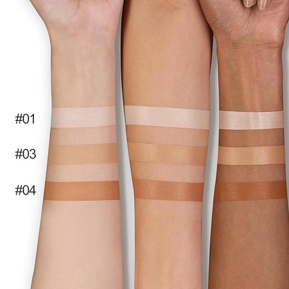 Matte Foundation Stick,Long Wear Multi-Use Face Makeup and Contour Stick for Natural,Lightweight,Waterproof