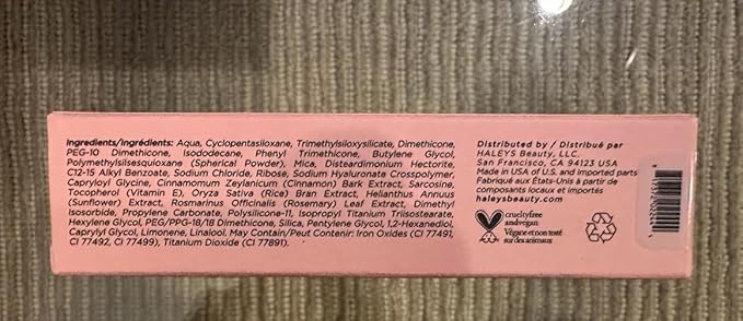 HALEYS Re-form Luminous Skin Foundation, VEGAN + CRUELTY-FREE, Blurs, Conceals, Blendable, Buildable Med-to-Full Coverage, Weightless, Oil-free, All-Day Wear, Hyaluronic Acid, All skin types (2.25)