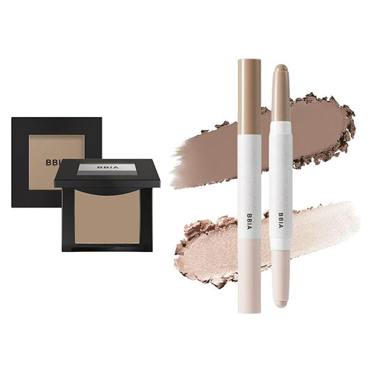 BBIA Last Blush (09 MACADAMIA BLOSSOM) + Last Contour Stick (01 WARM DETAIL) BUNDLE SET