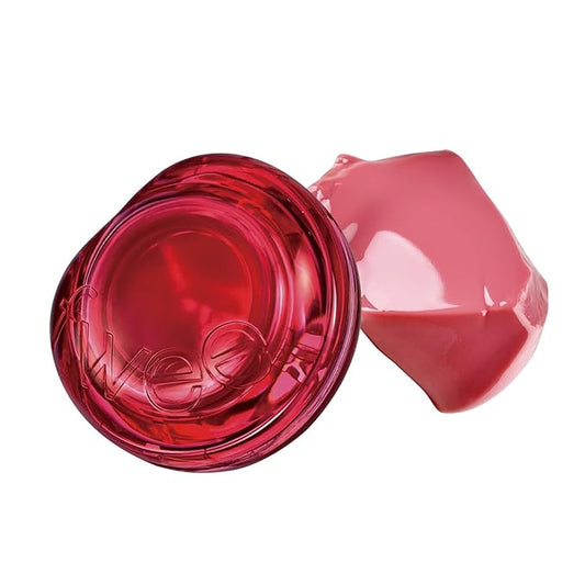 Glowy Jelly Pot | Dewy Jelly Lip & Blush Color, Tinted Glow Balm, Dewy Buildable Finish – Mellow Mango (Natural Coral) | 0.14 oz