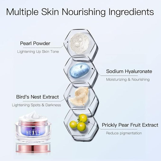 HEXZE Tone-up Cream Radiant Makeup Primer Lightening for Cool Skin Tone (Moisturizing)