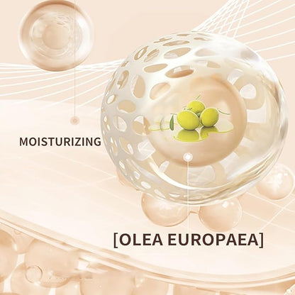 3-in-1 Foundation Stick Beauty Balm Serum Boosts Skin Tone, Solid Tinted Moisturizing Serum Contouring Foundation for Women, Natural Finish, Buildable Medium to Full Coverage(04#WHEATCOLOR)