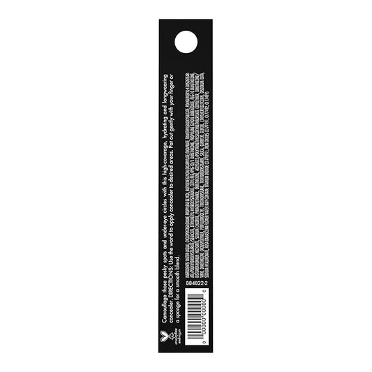 e.l.f, Hydrating Camo Concealer, Lightweight, Full Coverage, Long Lasting, Conceals, Corrects, Covers, Hydrates, Highlights, Light Beige, Satin Finish, 25 Shades, All-Day Wear, 0.20 Fl Oz (Pack of 2)