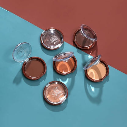 MAEPEOR Matte Cream Bronzer 6 Colors Face Sculpting Contour Bronzers Palette Long Lasting SweatProof Face Bronzer (06 Toffee)