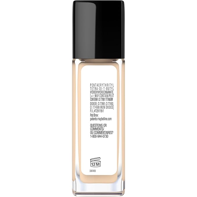 Maybelline Fit Me Matte + Poreless Liquid Foundation and Real Techniques Makeup Sponge Bundle, Includes 1 Foundation in Natural Beige and 2 Miracle Complexion Makeup Sponges