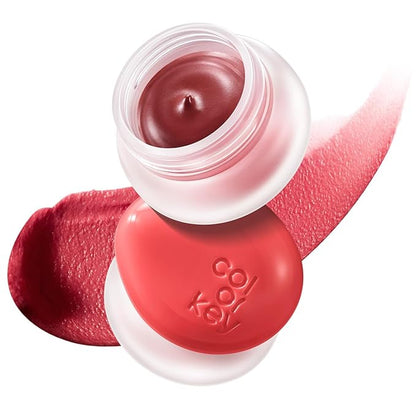 COLORKEY Bouncy Multi-Purpose Mud, Lip Tint, cheek, Moist Fit Without Stickiness, non-sticky, Creamy Soft Texture,Smudge-Proof (Q04-Ice Mocha, 4.5g)