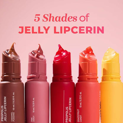 CNP Propolis Jelly Tinted Lipcerin - Caramel Pudding, Hydrating Lip Gloss with Manuka Honey & Hyaluronic Acid, Gifts for Women, Korean Skin Care, 0.3 fl.oz.