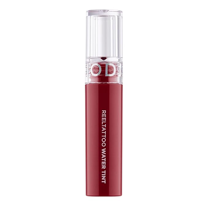 MERYTHOD] Reel-tattoo Water Tint Lip stain Watery Texture Ultra Long Lasting Smudge Proof Vivid Color looks Hydrating and Waterproof Formula (05 French Plum)