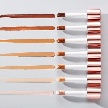 Makeup Revolution Conceal and Define Foundation, Full Coverage & Matte Finish, F18 for Dark Skin Tones, Vegan & Cruelty-Free, 0.7 Fl Oz