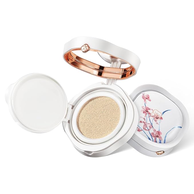 FLORASIS Flawless Jade Breathable Longwear Cushion Foundation (Ode to Embroidery) (N20 Shimmering Lotus, 1 Count)