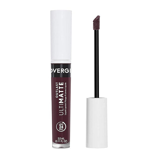 COVERGIRL Outlast Ultimatte One Step Liquid Lip Color, Cabernet With Bae, Cabernet with Bae, 0.12 Fl Ounce