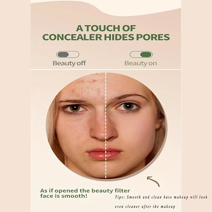 Avocado Oil Control Liquid Foundation, 2 Pack Moisturizing, Pore Isolating, Long Lasting Coverage, Ivory