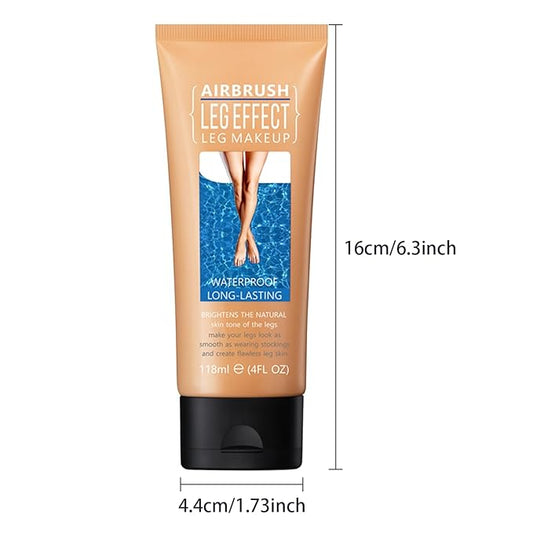 Leg Makeup Waterproof, Smooth Legs, Fade the Skin Color of Legs, Effectively Cover the Scars of Legs and Body, Long-Term Body Foundation Make-up