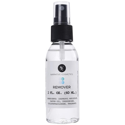 Alcohol Free Makeup Remover for Alcohol Activated Makeup - Perfect for Special FX, Theater, Film, and Halloween - 2 Fl Oz (60 ml)