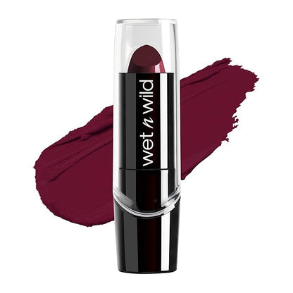 wet n wild Perfect Pout Matte Retractable Gel Lip Liner Pencil Red Gone Burgundy and Blind Date Silk Finish Lipstick Hydrating Rich Buildable Lip Color